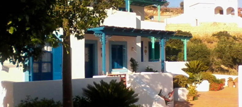 greek island house
